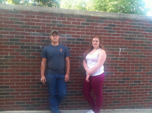 Seniors Matt Winter and Ashley Roope reflect on their recent donation at the first OTC blood drive of the year. Both students have given blood on multiple occasions.